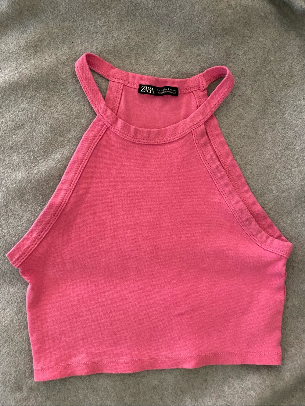 Zara Cropped Tank Top